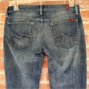 7 For All Mankind Roxanne Jeans Women’s 28 Blue Skinny thumbnail 5