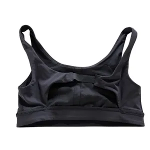 Lululemon Sports Bra Womens 4 Black Athleisure Gymcore Racerback‎ Cutout Stretch thumbnail 3