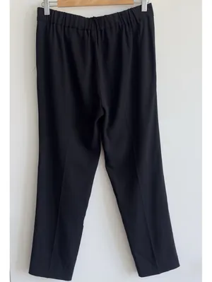Aritzia Babaton Conan Pant Black Size 4 Slim Fit Pull On Crepe Trousers thumbnail 4