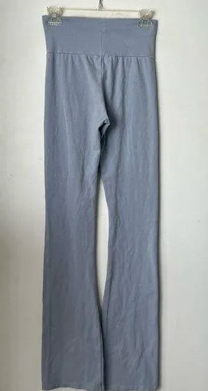 Brandy Melville Priscilla Light Blue Gray Slightly Flared Yoga Pants XS/S thumbnail 5
