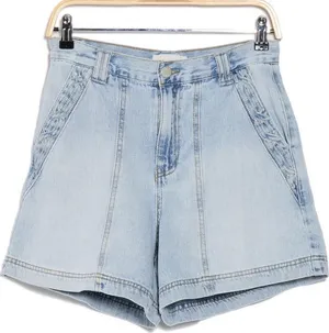 Habitual Braid Embroidery Light Wash Denim Shorts NWT thumbnail 1