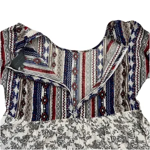 NWOT Anthropologie Sunday In Brooklyn Mini Dress XL Floral Cottagecore Peasant thumbnail 4