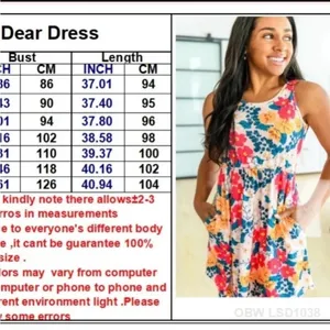 Shirley & Stone Dear dress blooming floral‎ pink and cream casual thumbnail 8