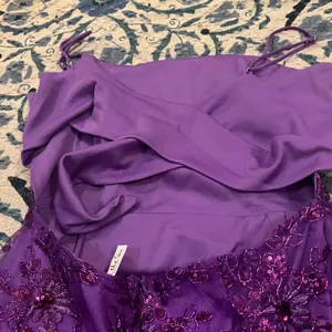 Lucy‎ in the Sky Floral Mesh Dress in Purple L thumbnail 10
