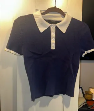 Forever 21 Collared Tee thumbnail 1
