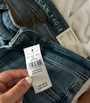 American Eagle jeggings size 0 short thumbnail 4