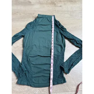 EUC Womens No Turning Back Top Intimantely Free People hunter green USA made M/L thumbnail 7