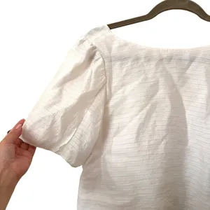 CLUB MONACO‎ Ahlam Silk Tie Back Blouse Sz XS thumbnail 5