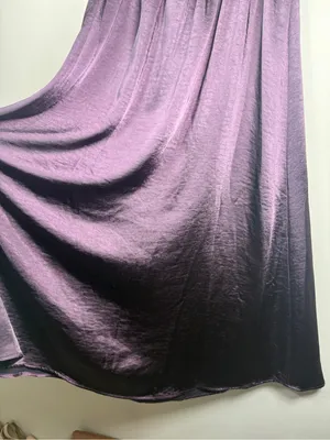 GB Satin Milkmaid Fairy Witchy Midi Dress Sz M Coquette thumbnail 9