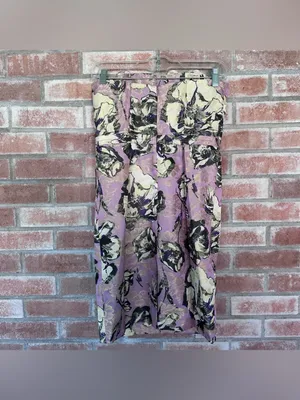 Vera Wang Lavender Label Sheath Cocktail Dress Floral Women’s 4 Jacquard Party thumbnail 5