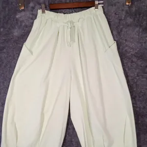 Free People Beach Balloon Boho Whimsical Relaxed Wide Womens Small thumbnail 4