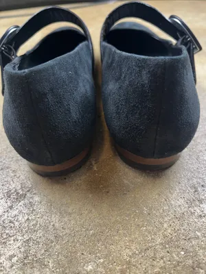 M. Gemi Adelina Black Genuine Suede and Leather Buckle Mary Jane Size: 36 (US 6) thumbnail 8