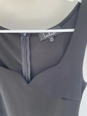 Lulus Black Dress Bodycon thumbnail 3