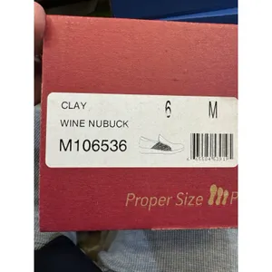 Munro Clay Slip On Sneaker Size 6 M Burgundy Leather Cushioned Shoes Loafer thumbnail 9