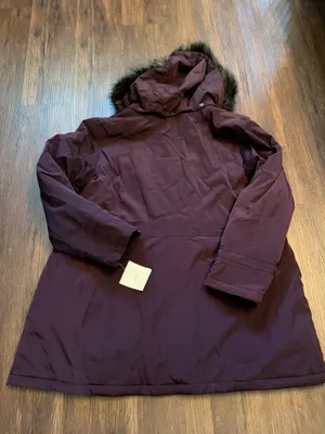 Croft & Barrow Hooded Trench Coat size 2X thumbnail 4
