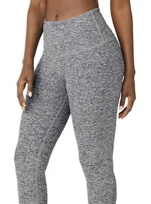 Beyond Yoga Grey Space Dye High Rise Leggings‎ thumbnail 1