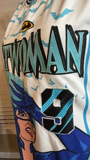 DC Comics Catwoman Graphic Tank Top - Blue/White thumbnail 4