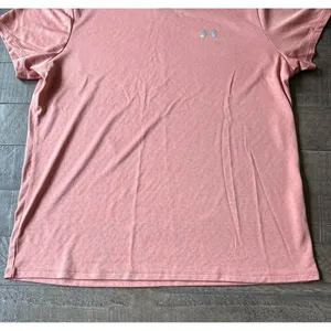 Under Armour Women's Peach‎ Short Sleeve Loose Athletic Tee Size Large thumbnail 5