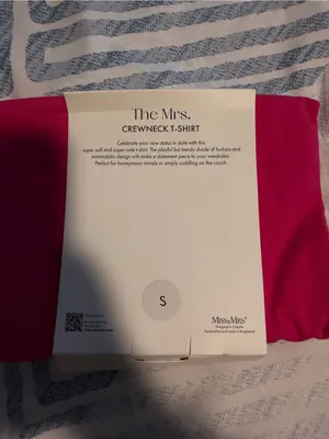 Pink "The Mrs." Graphic Tee thumbnail 3