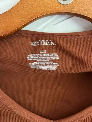Wild Fable Long Sleeved Crop Top thumbnail 2