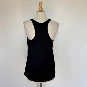 Bear Dance Black Dog Lover Racerback Tank Top thumbnail 5