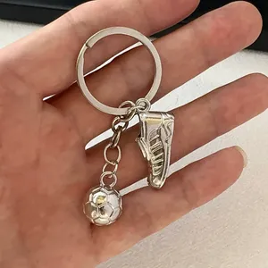 Soccer Shoe Keychain Charm for Men Women Car Keychain Key Ring Bag Charm thumbnail 6