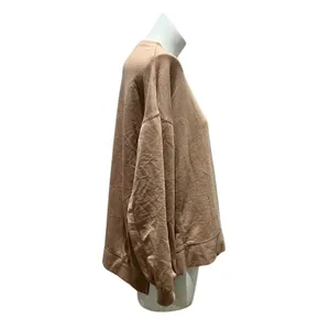 Z Supply Women's Beige Long Sleeve Crew Neck T-Shirt Size S thumbnail 6