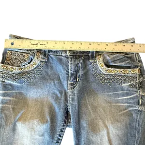 Miss Me Signature Cuffed Capri Jeans Size 30 thumbnail 13
