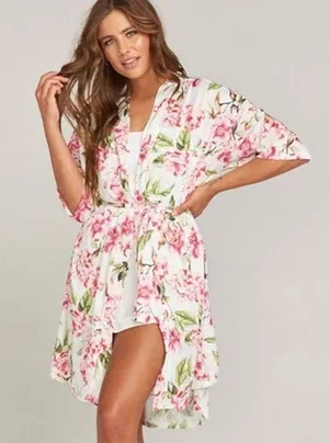 Show Me Your Mumu Brie Floral Robe thumbnail 1
