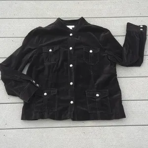 Charter Club Mock Neck Collar Velveteen Jacket thumbnail 7