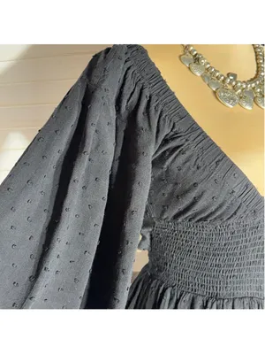 Princess Polly tiered babydoll dress romper ballooned sleeve boho whimsigoth XS thumbnail 11