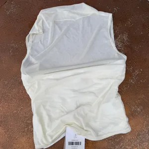 NWT Reformation Alaina white mesh Top sz s thumbnail 3