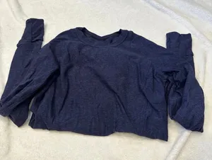 Lululemon Sweater Blue Navy thumbnail 1