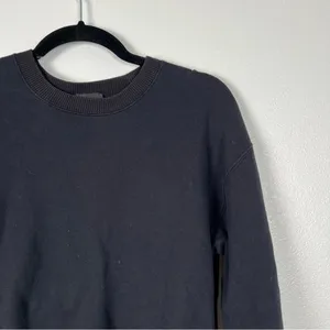ARITZIA Wilfred Free Long Sleeve Pullover‎ Black Sz S thumbnail 4