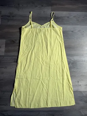 Urban Outfitters Yellow Midi Slip Dress NEW Large Adjustable Summer thumbnail 6