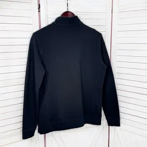 Vineyard Vines‎ Mock Neck Snap Pullover Sweatshirt Black Womens Medium thumbnail 8