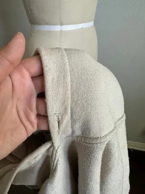 Brash Hoodie Beige Dollar Sign Graphic Size M thumbnail 7