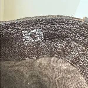 Steve Madden P-Manor Brown Leather Boots Tall Riding Western Women's Size 8 thumbnail 8