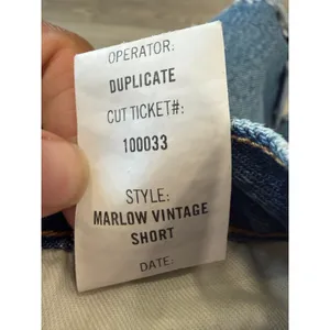 Citizens of Humanity Marlow Vintage Short Raw Hem 2.5" Botanica Cotton NWOT 27 thumbnail 8