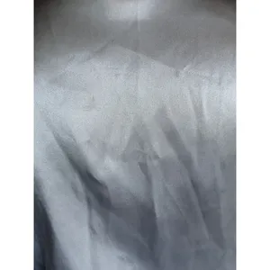 Linea Donatella Satin Robe Ivory Lace Trim Tie Waist S/M bride honeymoon thumbnail 4
