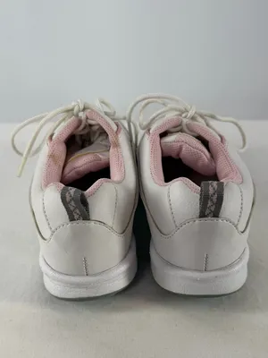 FootJoy GreenJoys Spiked Leather Golf Shoes in White Pink Size‎ 7 thumbnail 5