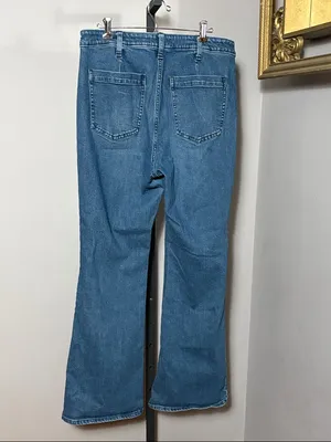 GAP Size 12 31 Denim ‘70s Flare High Rise Jeans thumbnail 2