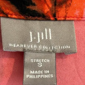 J Jill Stretch Wrap Dress Red pink Size S thumbnail 4