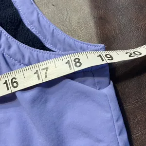 LL Bean Women's Regular Small Lavender Nylon Fleece‎ Lined Vest Zip Pockets thumbnail 11