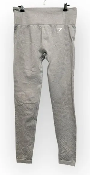 Gymshark Light Gray Vital Seamless Leggings - Size Medium thumbnail 1