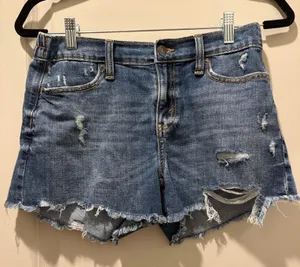 Aerie Jean Stretch Shorts thumbnail 1