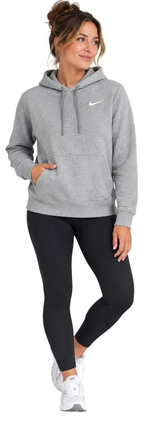Nike Women’s Training Pullover Hoodie Gray Medium NWT thumbnail 1
