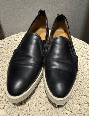 • Everlane • Women’s Black 100% Leather Street Sneaker Size 9 thumbnail 1