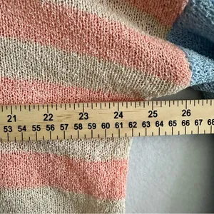 Lisa Robertson Women’s Sweater American Flag Pastel Color Size L thumbnail 5