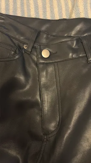 Olivaceous Leather Skirt thumbnail 3